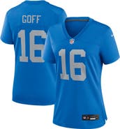 Nike Women's Nike Jared Goff Blue Detroit Lions Alternate Game Jersey
