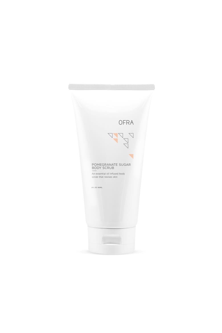 Pomegranate Sugar Body Scrub, Main, color, Pink