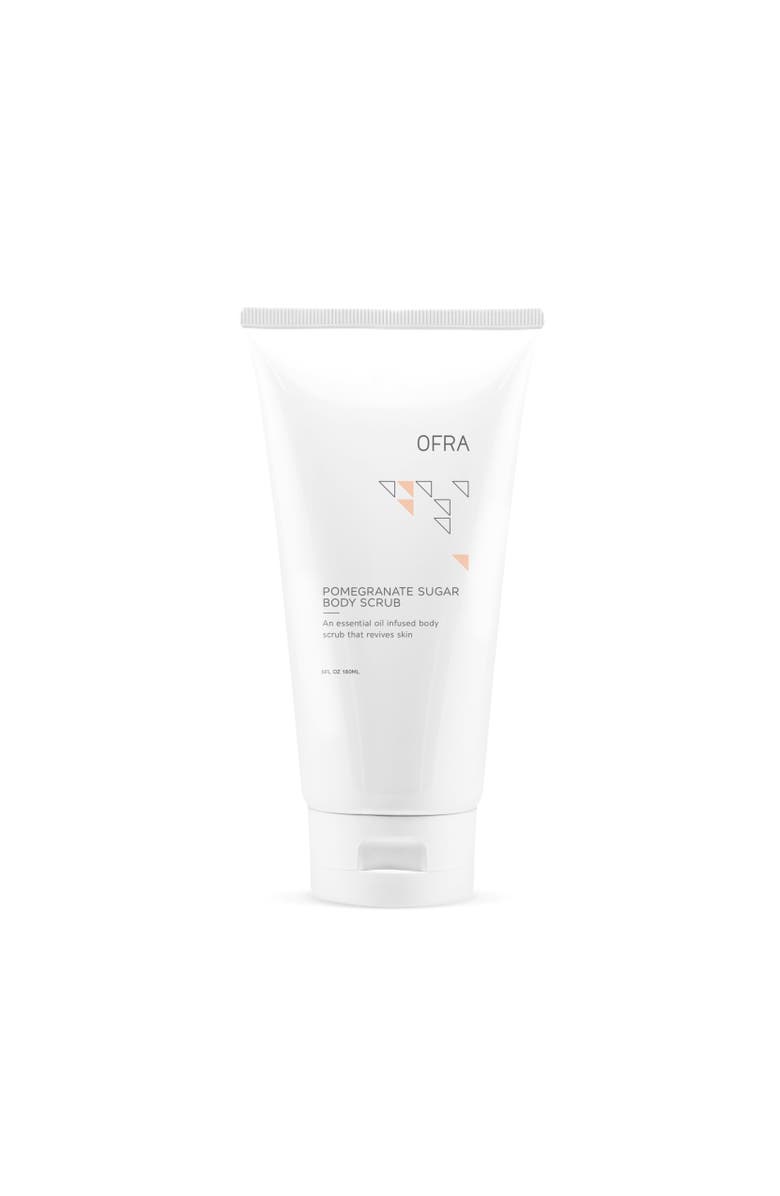 OFRA COSMETICS Pomegranate Sugar Body Scrub, Main, color, Pink