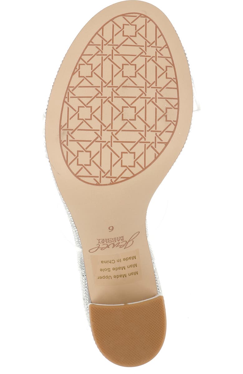 Jewel Badgley Mischka Lucero Sandal, Alternate, color, Clear