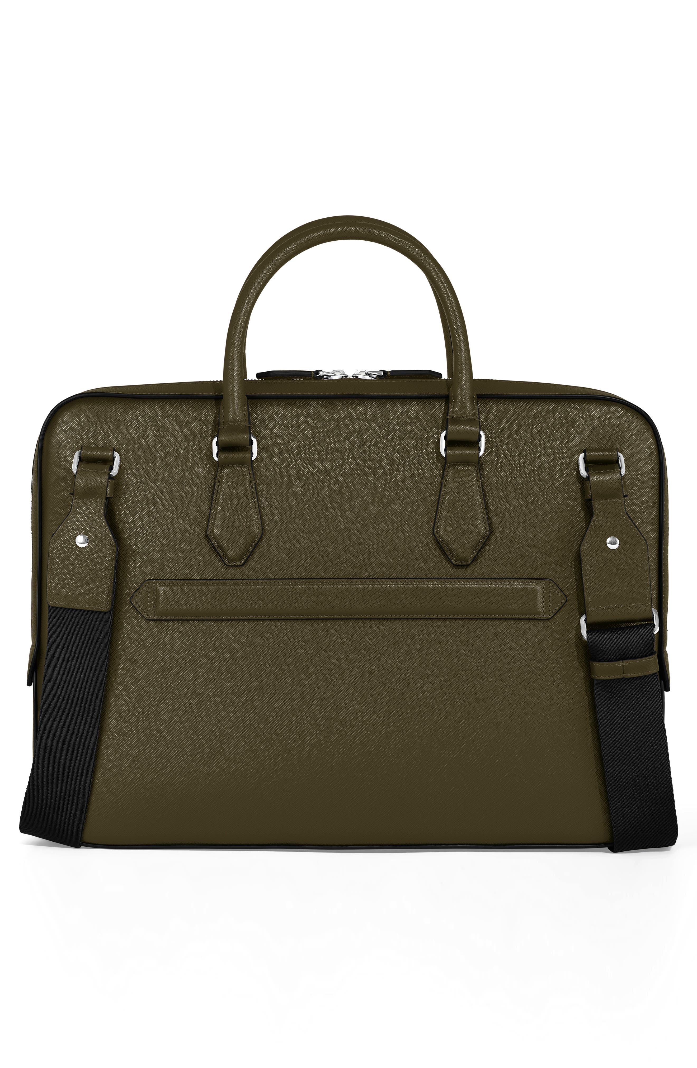 Montblanc Satorial Thin Leather Document Case, Alternate, color, 