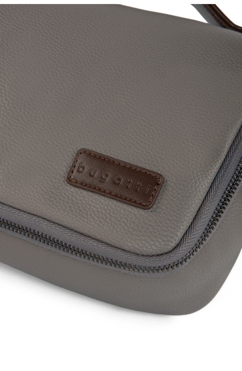bugatti Contrast Toiletry Bag, Alternate, color, Grey