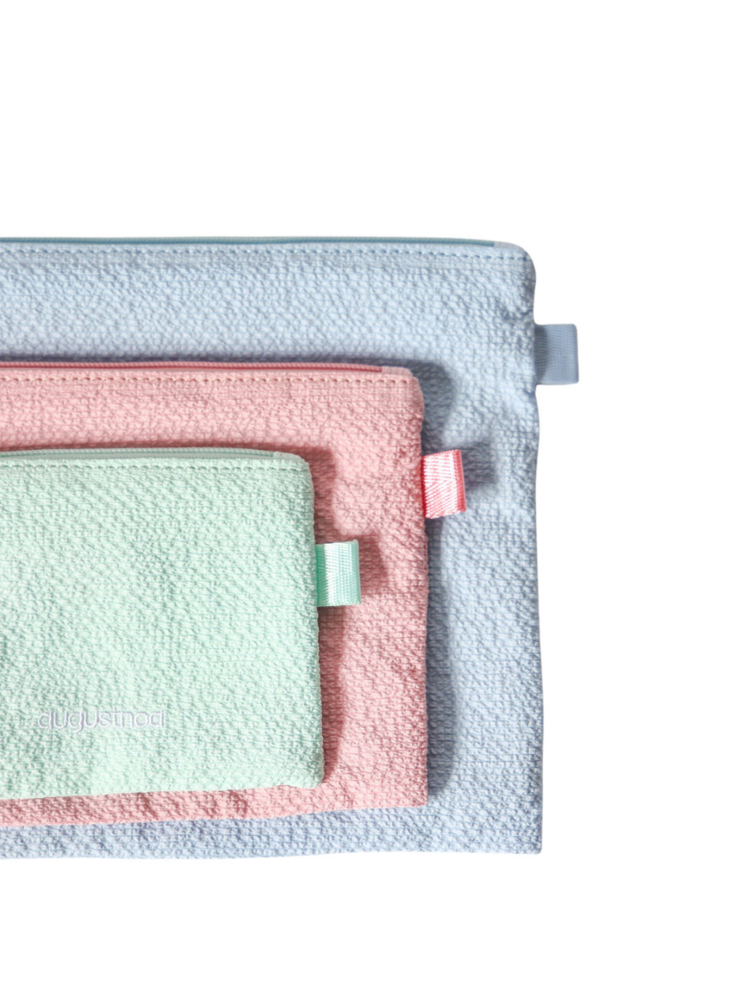 AUGUSTNOA Flat Pouch Set, Alternate, color, Sorbet