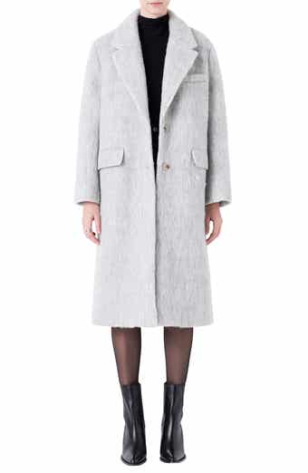 Oversize Longline Wool Blend Coat