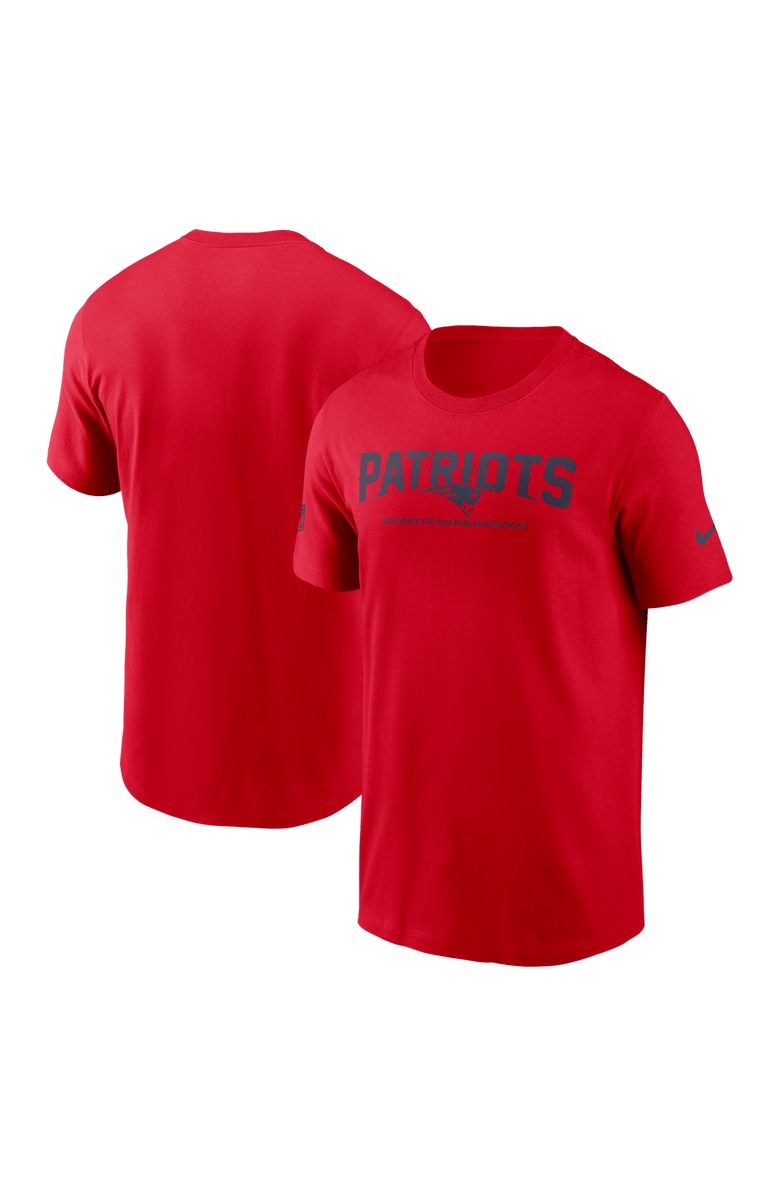 Nike Men's Nike Red New England Patriots Sideline Performance T-Shirt, Alternate, color, Red