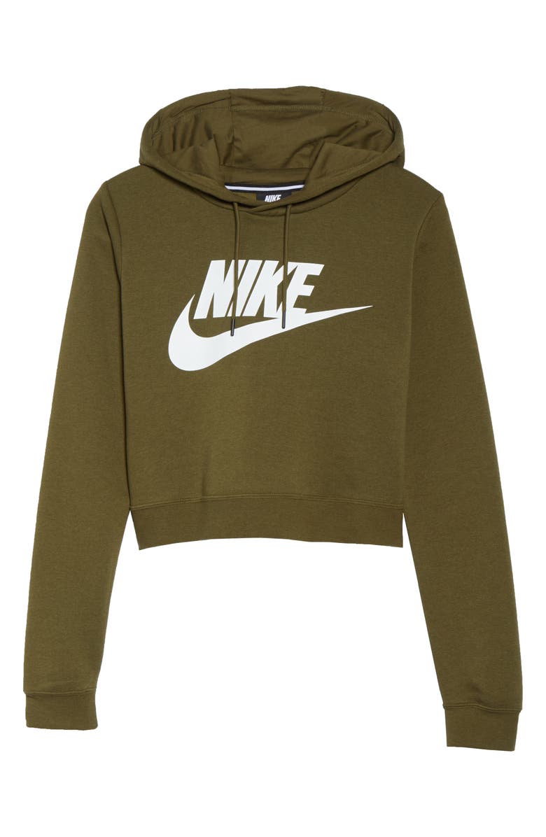 Nike Sportswear Rally Crop Hoodie, Alternate, color,