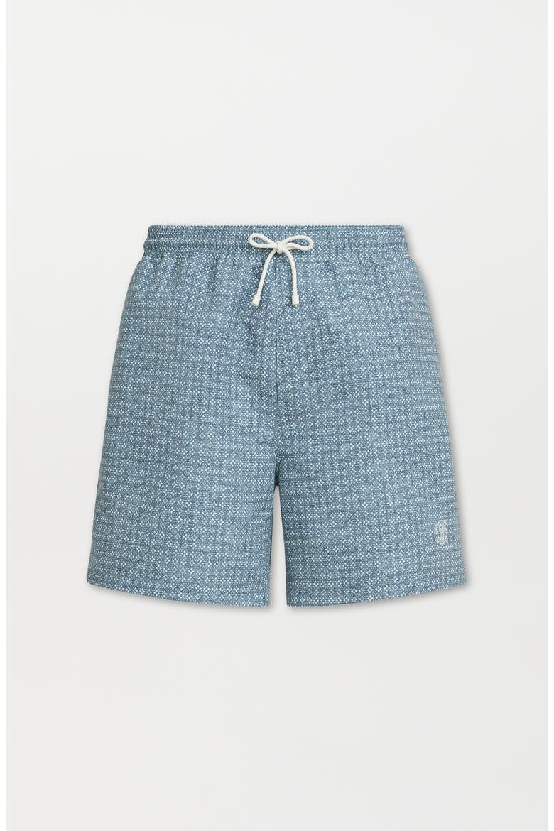Nylon swim shorts, Main, color, Slate
