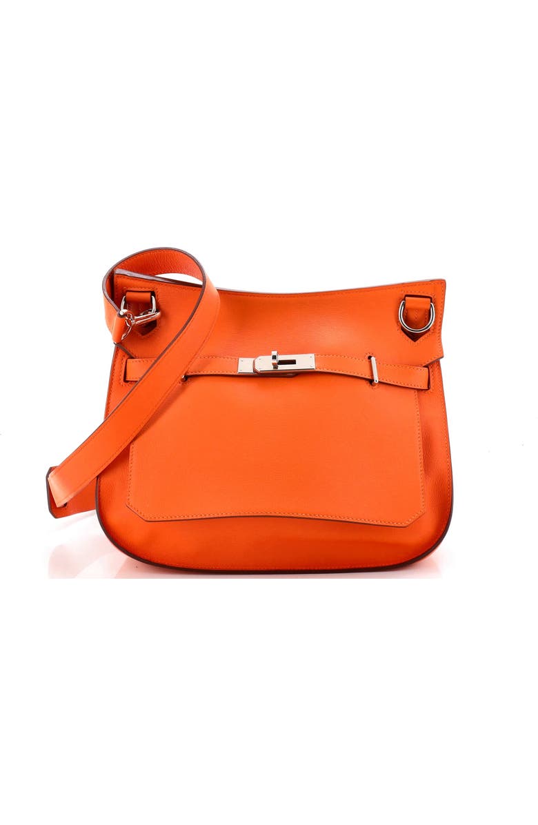 Pre-Owned Hermes Jypsiere Bag Swift 28, Main, color, Feu
