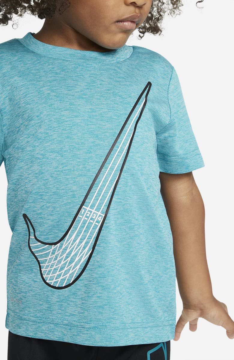 Nike Kids' Dri-FIT Graphic T-Shirt & Shorts Set, Alternate, color,