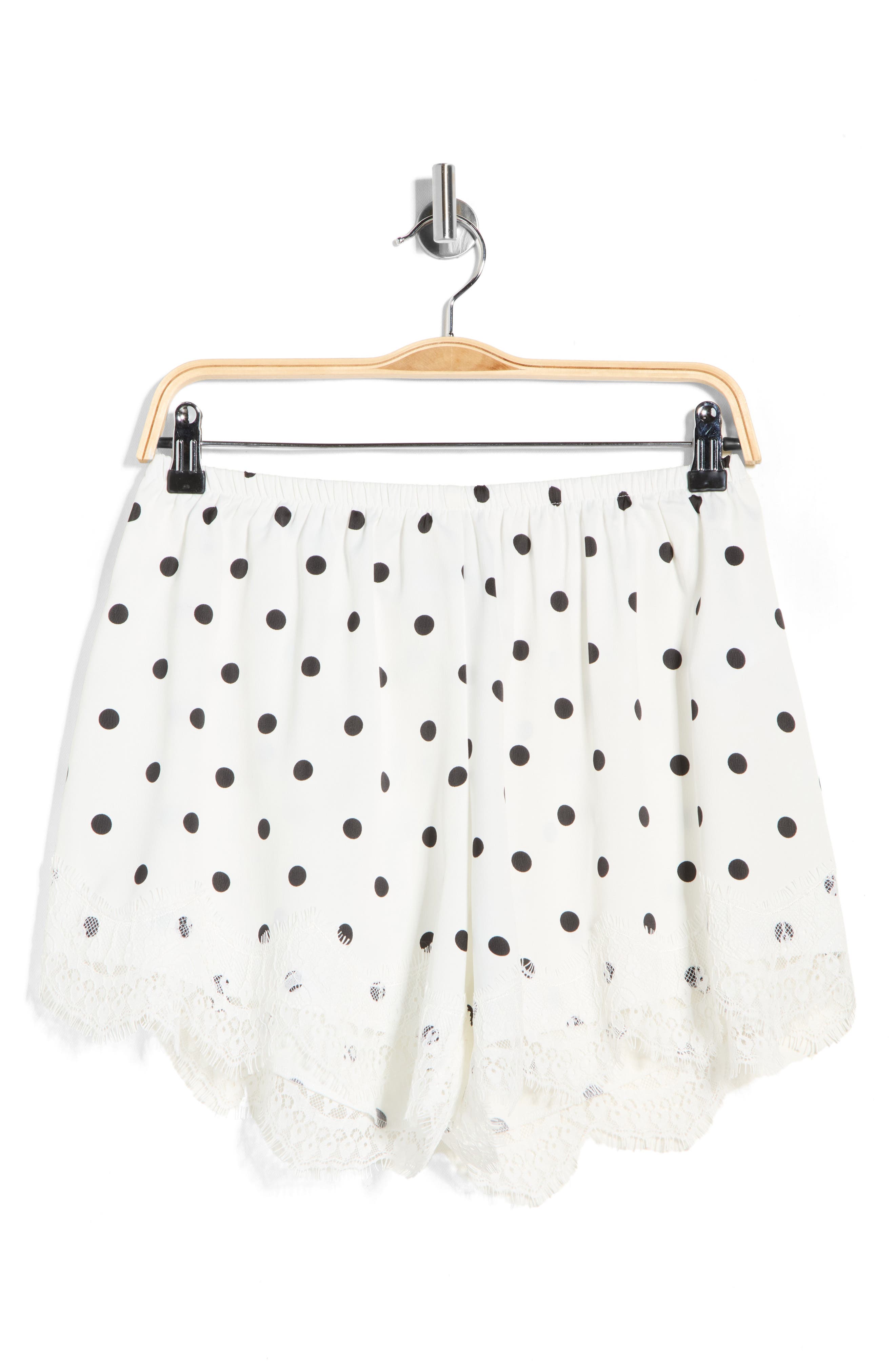 WAYF Lace Inset Shorts