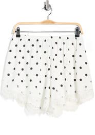 WAYF Lace Inset Shorts