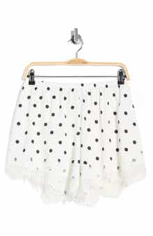 WAYF Lace Inset Shorts