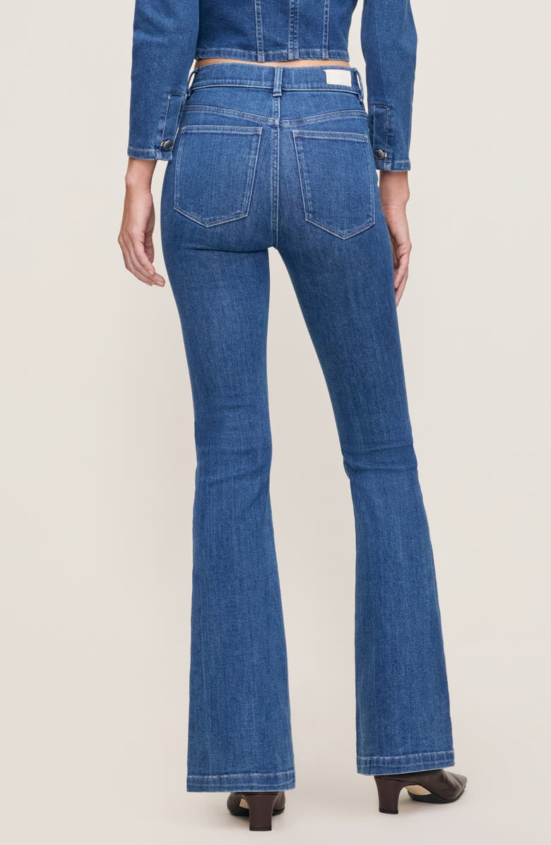 DL1961 Bridget Instasculpt Patch Pocket Bootcut Jeans, Alternate, color, Blue Water