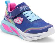 SKECHERS Kids' Cosmic Glow Rainbow Beam Sneaker