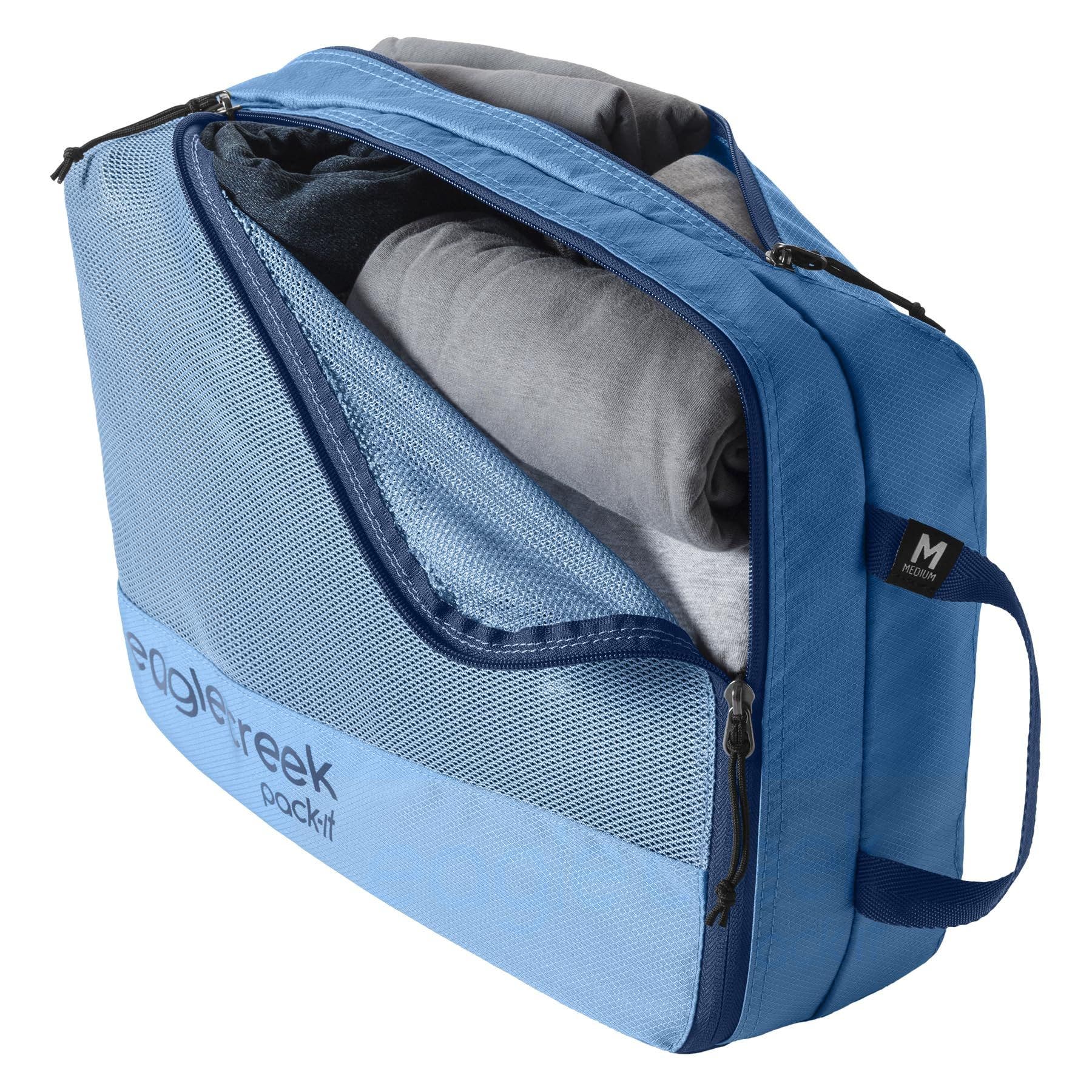EAGLE CREEK Pack-It Reveal Carry-On Set, Alternate, color, Blue Dawn