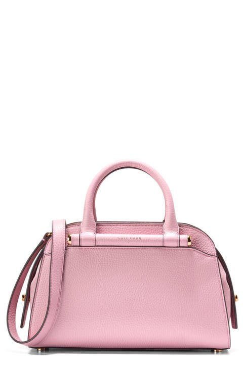 COLE HAAN ピンク レザー バッグ Grand Ambition Mini Drawstring Bag in PINK | Cole Haan