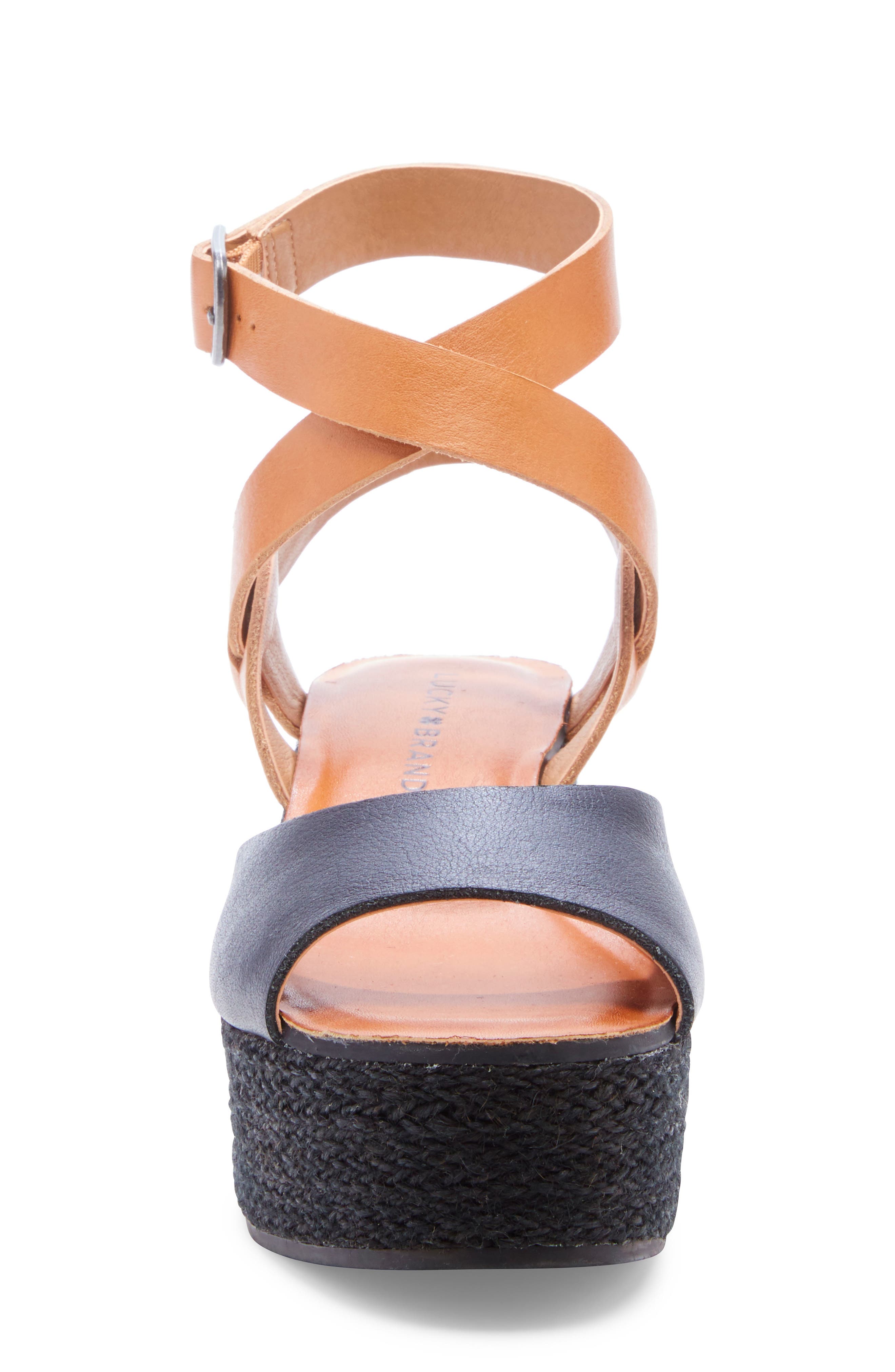 Lucky Brand Ginny Platform Sandal, Alternate, color, 