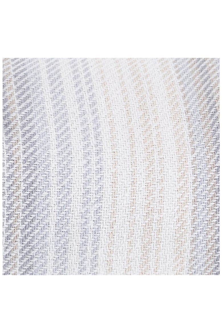 Sandy Shore Stripe Cotton Blanket, Alternate, color, DUNE