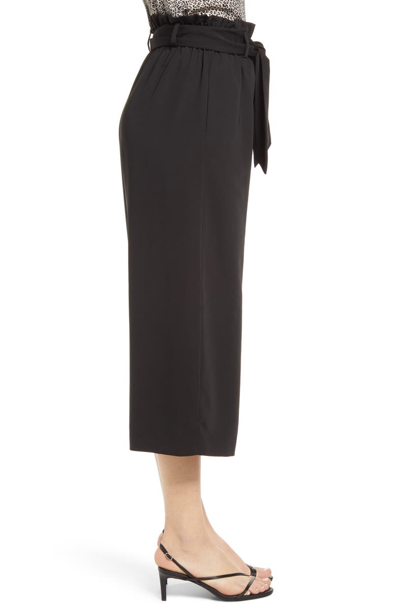 WAYF x BFF Maddie Paperbag Waist Culottes, Alternate, color,