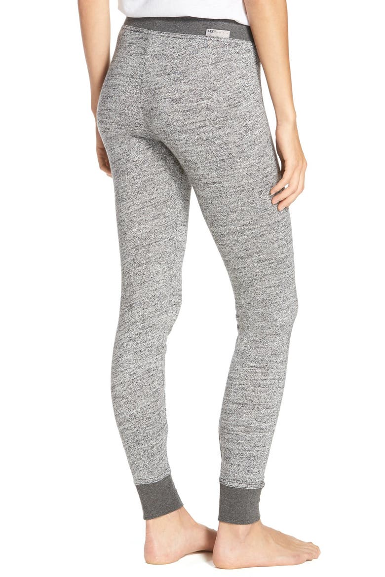 Australia 'Averell' Slub Knit Leggings, Alternate, color, BLACK BEAR