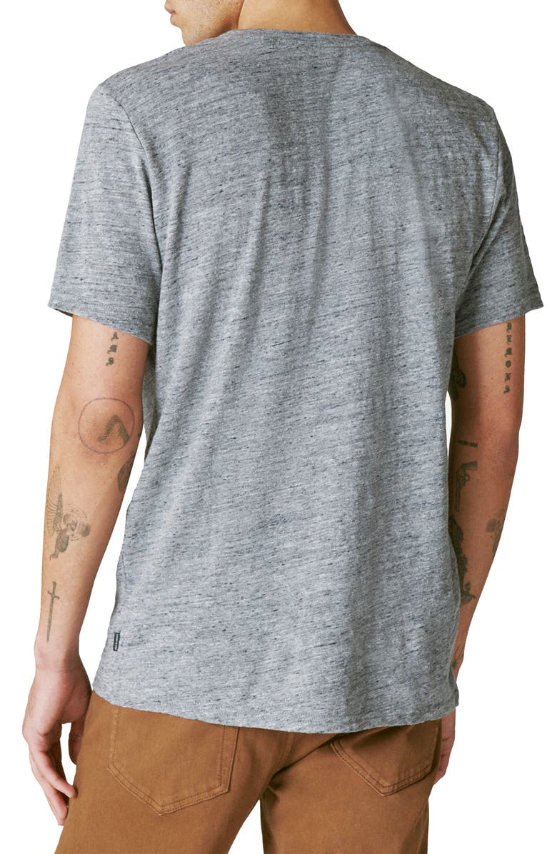 Lucky Brand Short Sleeve Henley T-Shirt, Alternate, color,