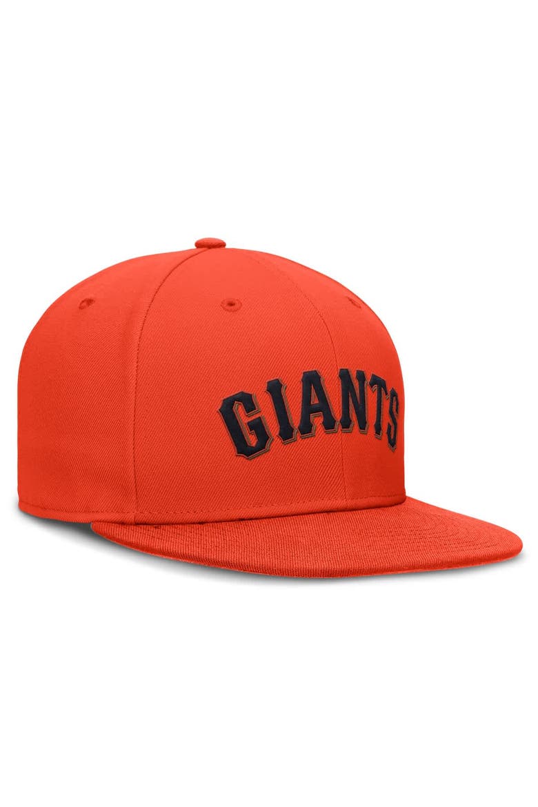 Men's Nike Orange San Francisco Giants True Performance Fitted Hat, Alternate, color, Orange