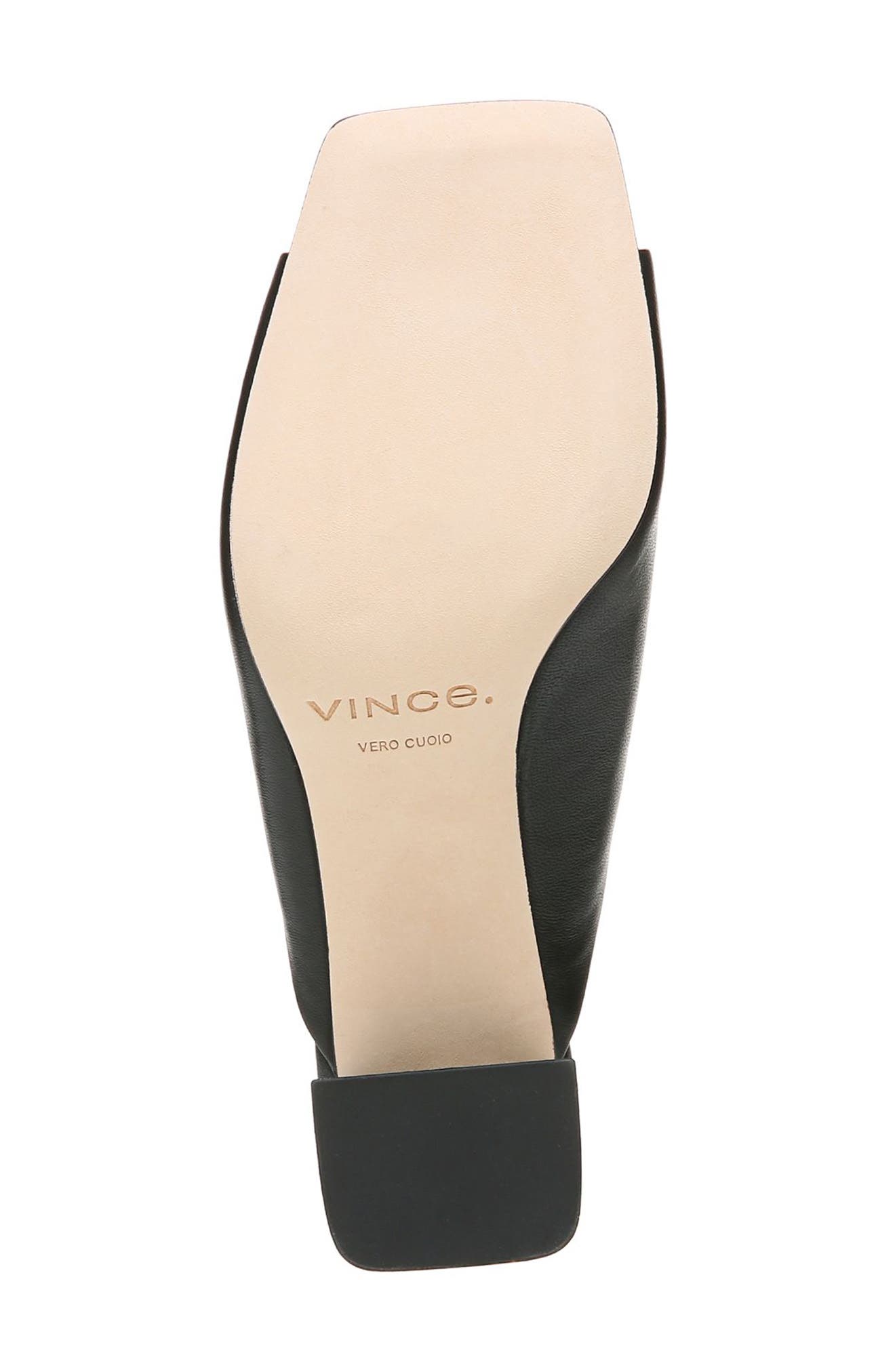 Vince Elizabeth Block Heel Mule Sandal, Alternate, color, 