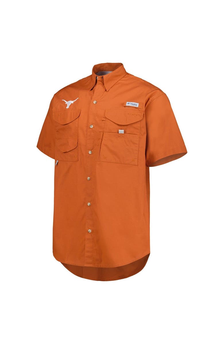 Columbia Men's Columbia Texas Orange Texas Longhorns Bonehead Button-Up Shirt, Alternate, color, 