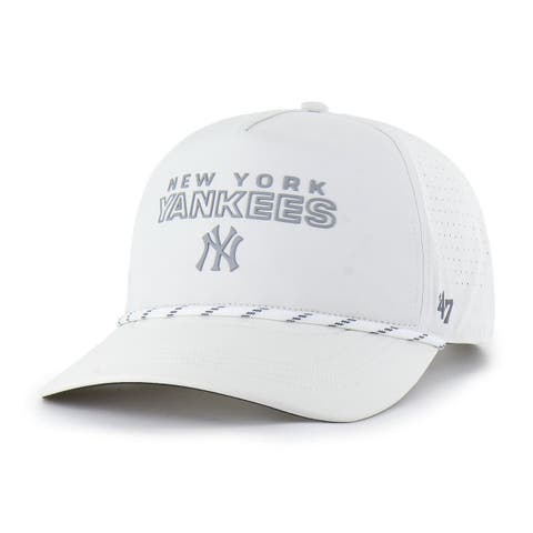 Men's '47 White New York Yankees Forward Vault Hitch Adjustable Hat