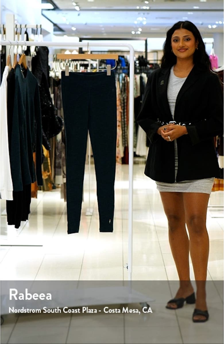 Classic Merino Wool Thermal Leggings, sales video thumbnail