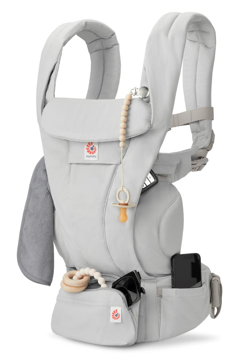 Omni Deluxe Baby Carrier, Alternate, color, PEARL GREY