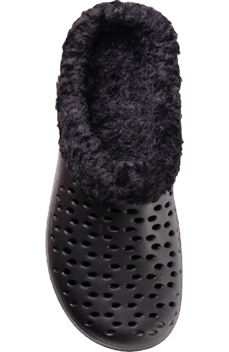 Revitalign Fusion Vitality Faux Fur Lined Clog, Alternate, color, Black