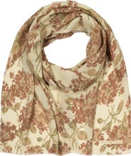 Lauren Ralph Lauren Floral Wool Oversized Wrap