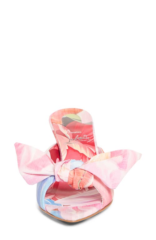 Christian Louboutin Mulazee Slide Sandal In Multi