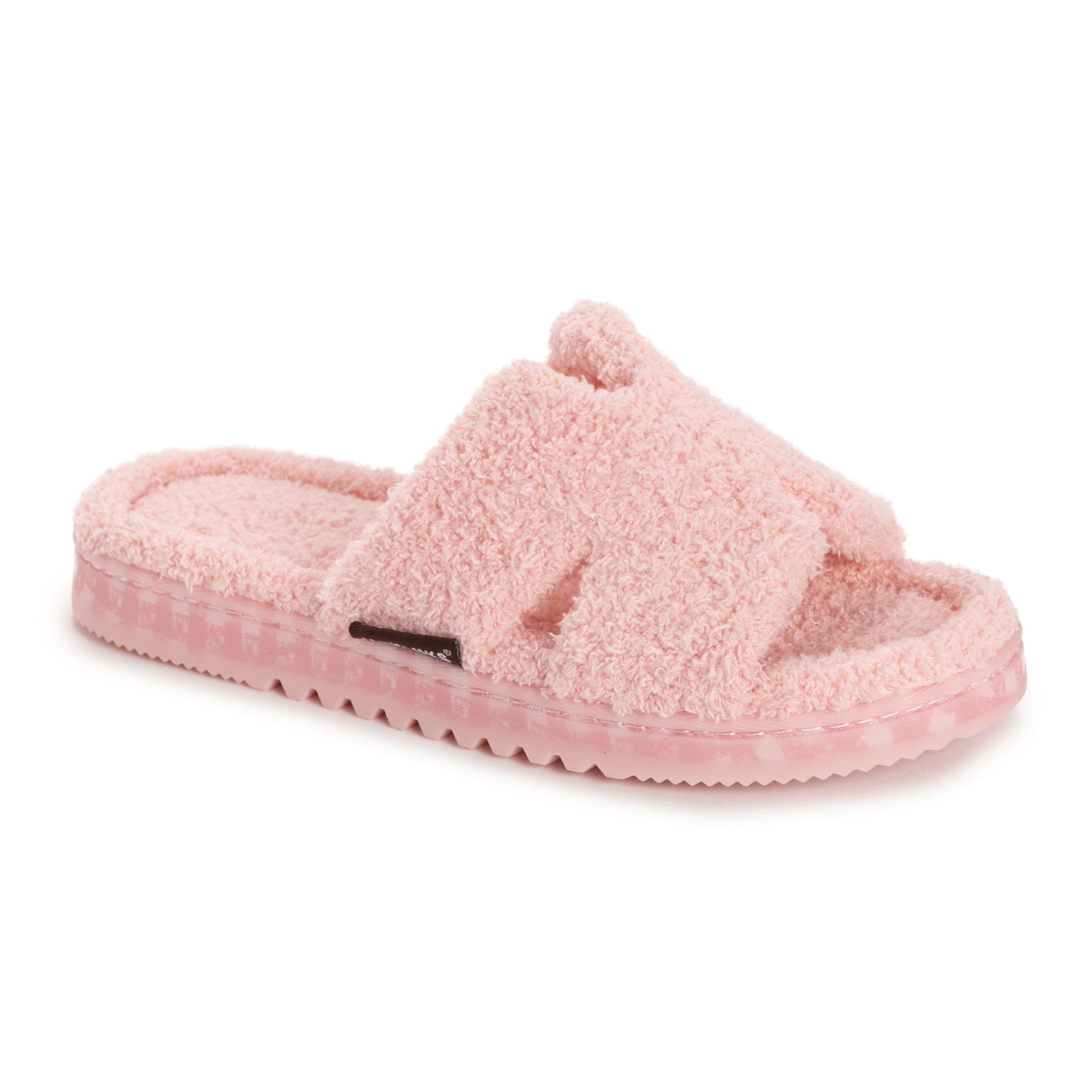 MUK LUKS Cecilia Slide Slipper, Main, color, Light Pink