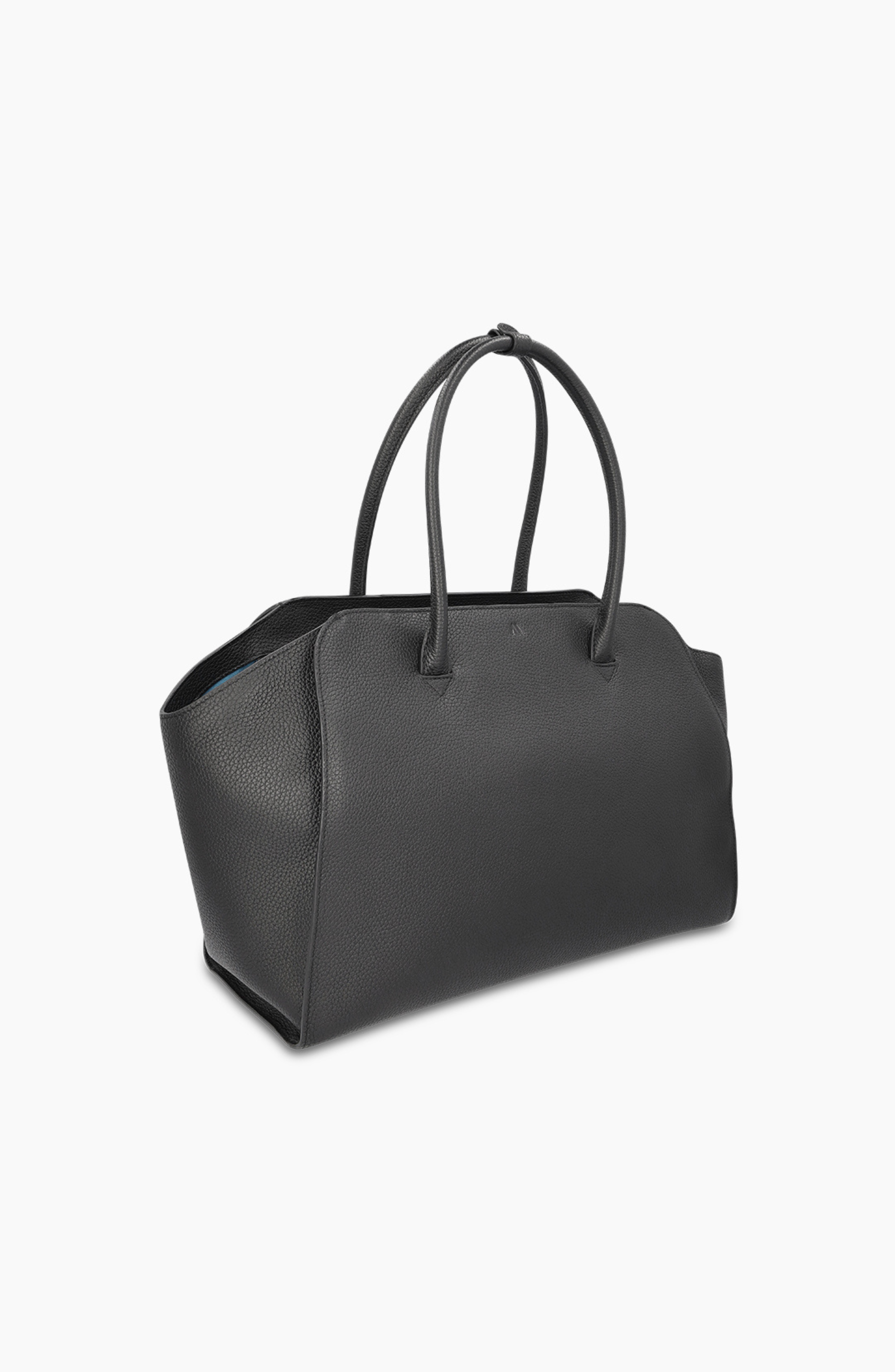Voyager Leather Tote Bag - Grain, Alternate, color, Grain Black