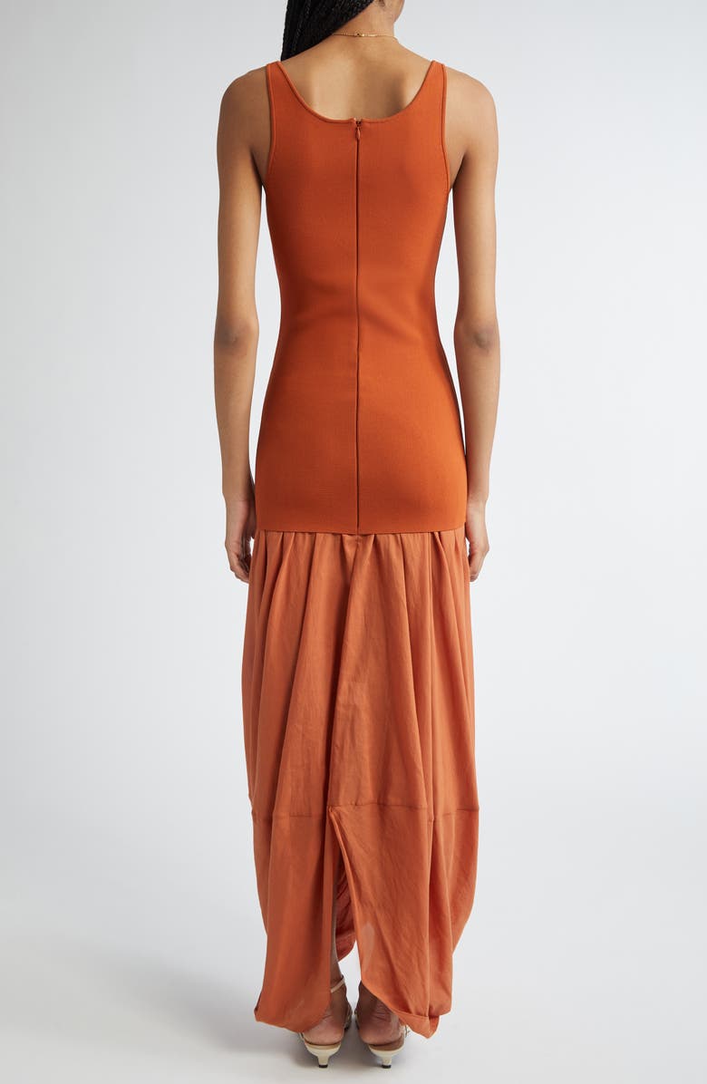 TOTEME Cocoon Tank Dress, Alternate, color, Terracotta
