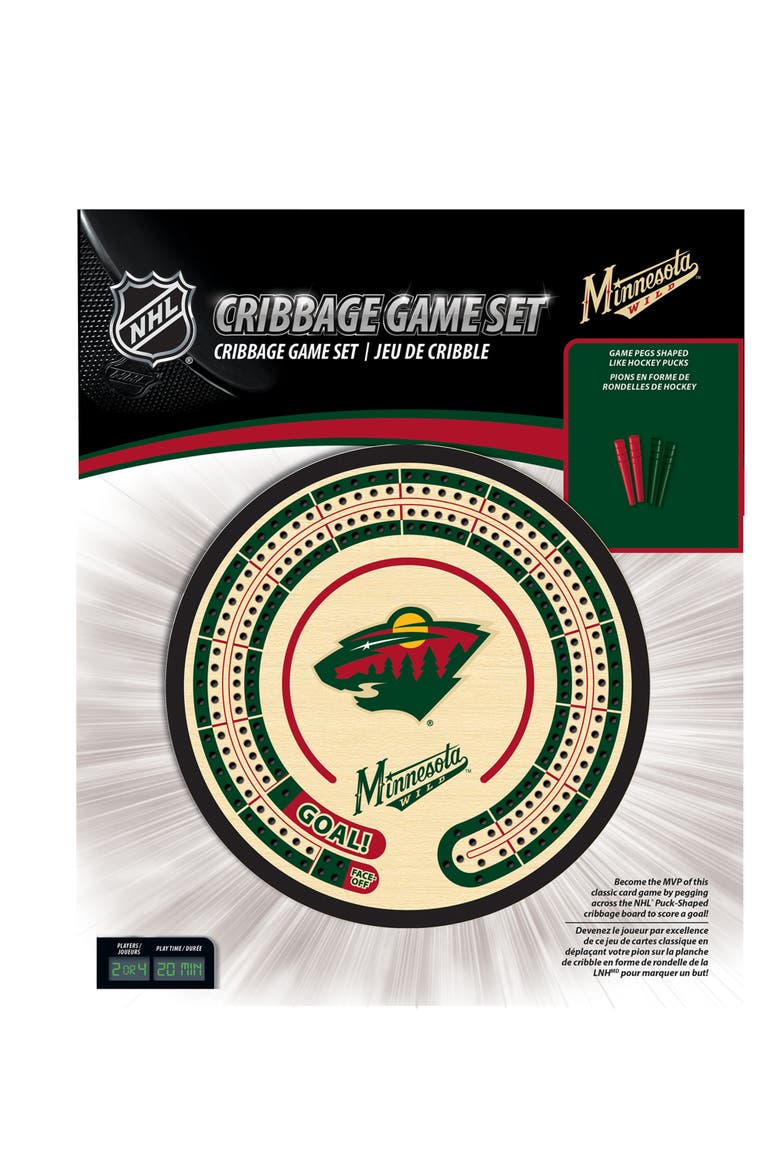 Minnesota Wild Cribbage, Main, color, Multicolor