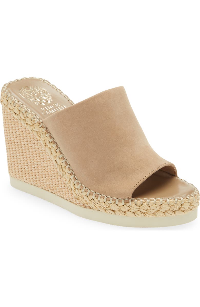 Vince Camuto Brissia Wedge Mule, Main, color, Tortilla