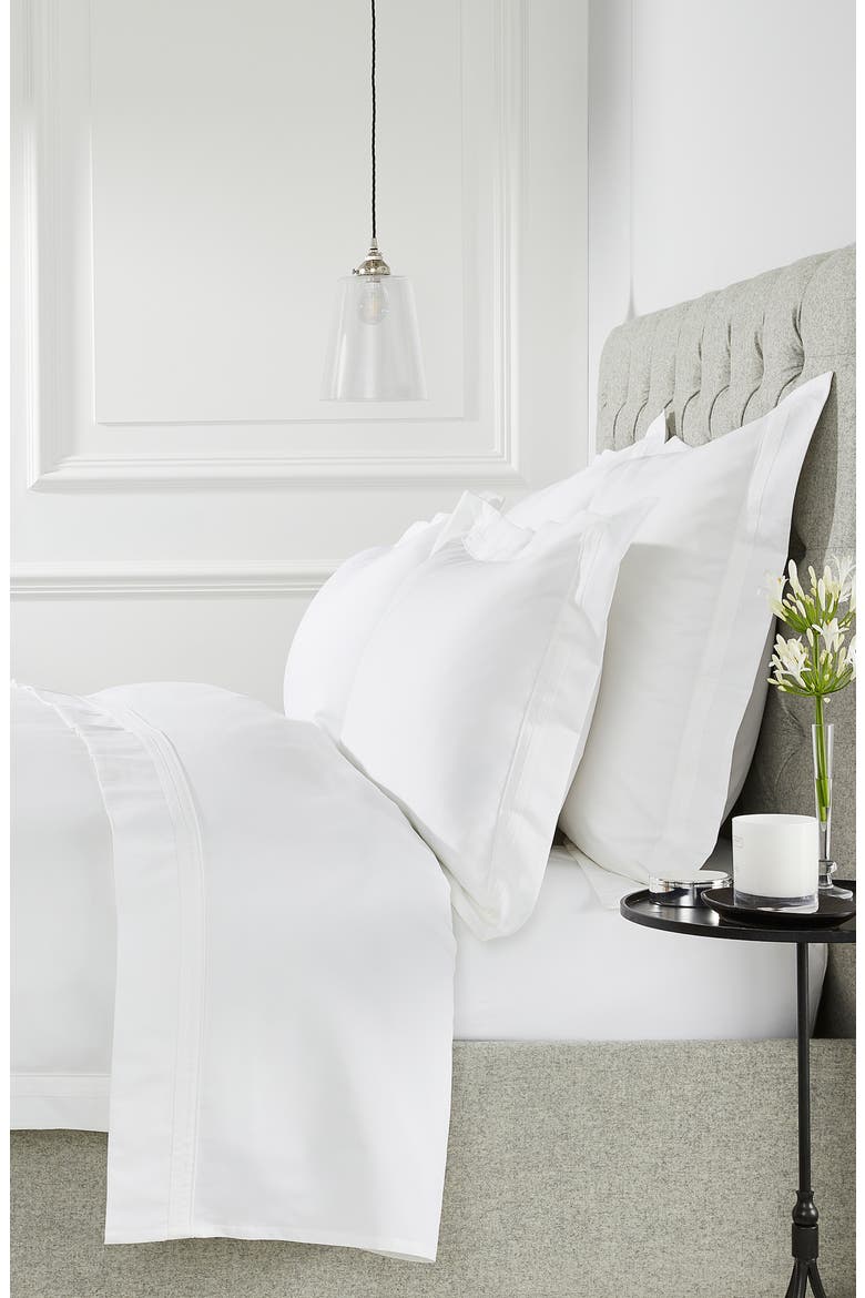 Cavendish Duvet Cover, Main, color, WHITE