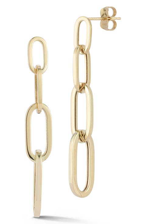 Link Drop Earrings