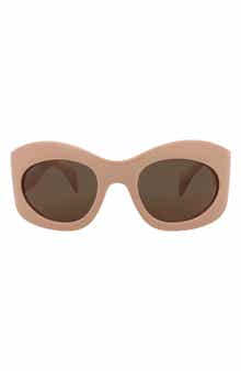 55mm Novelty Cat Eye Sunglasses