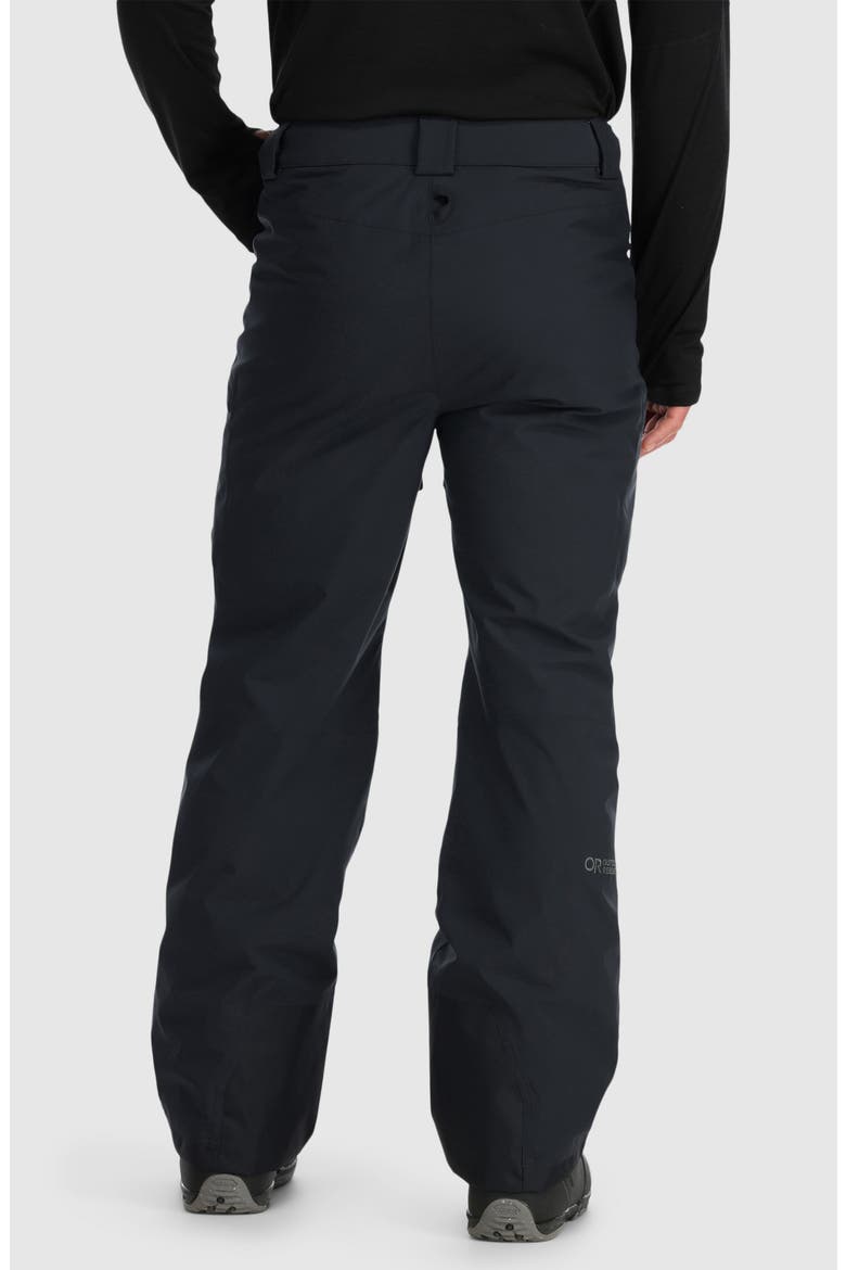 Snowcrew Waterproof & Windproof Insulated Snow Pants, Alternate, color, BLACK