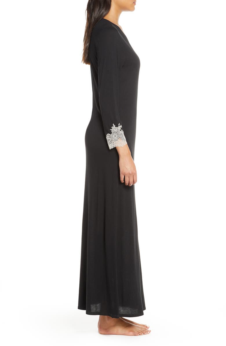 Natori Lounger Luxe Shangri La Nightgown, Alternate, color,