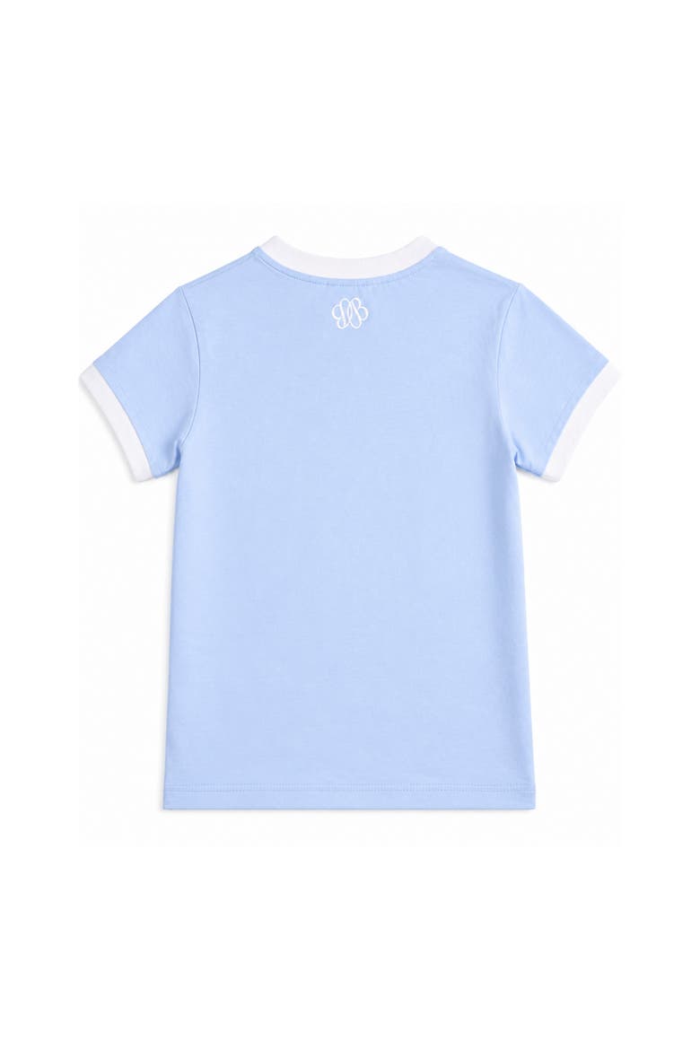 1st Grade Crewneck T-Shirt, Alternate, color, Blue/Red/Orange/White