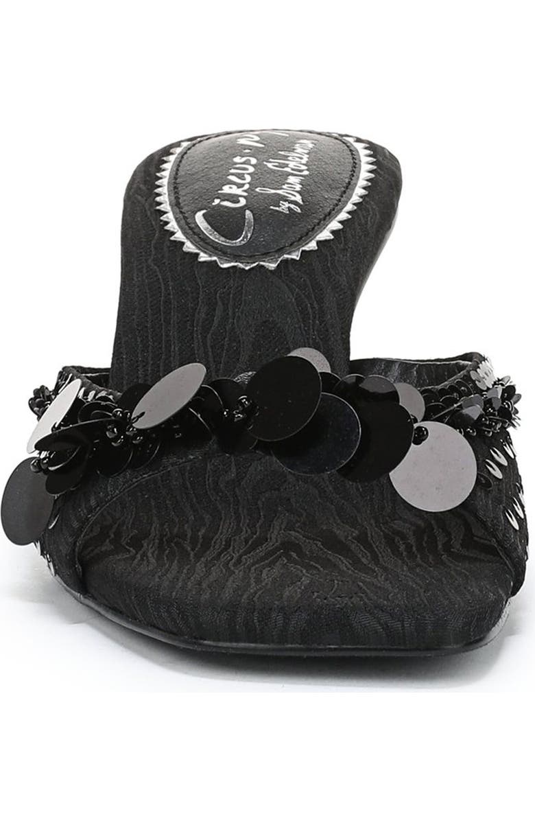Circus NY by Sam Edelman Juliana Sequin Sandal, Alternate, color, Black