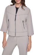 DKNY Contrast Stitch Jacket