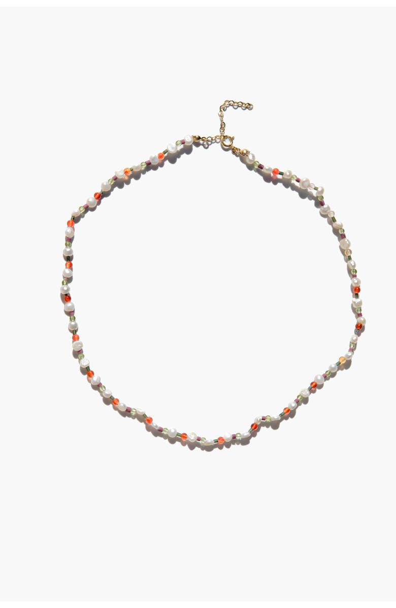 MUNS Amore Necklace, Main, color, Gold Vermeil