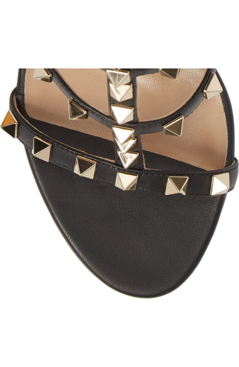 Valentino Garavani 'Rockstud' Ankle Strap Sandal, Alternate, color,