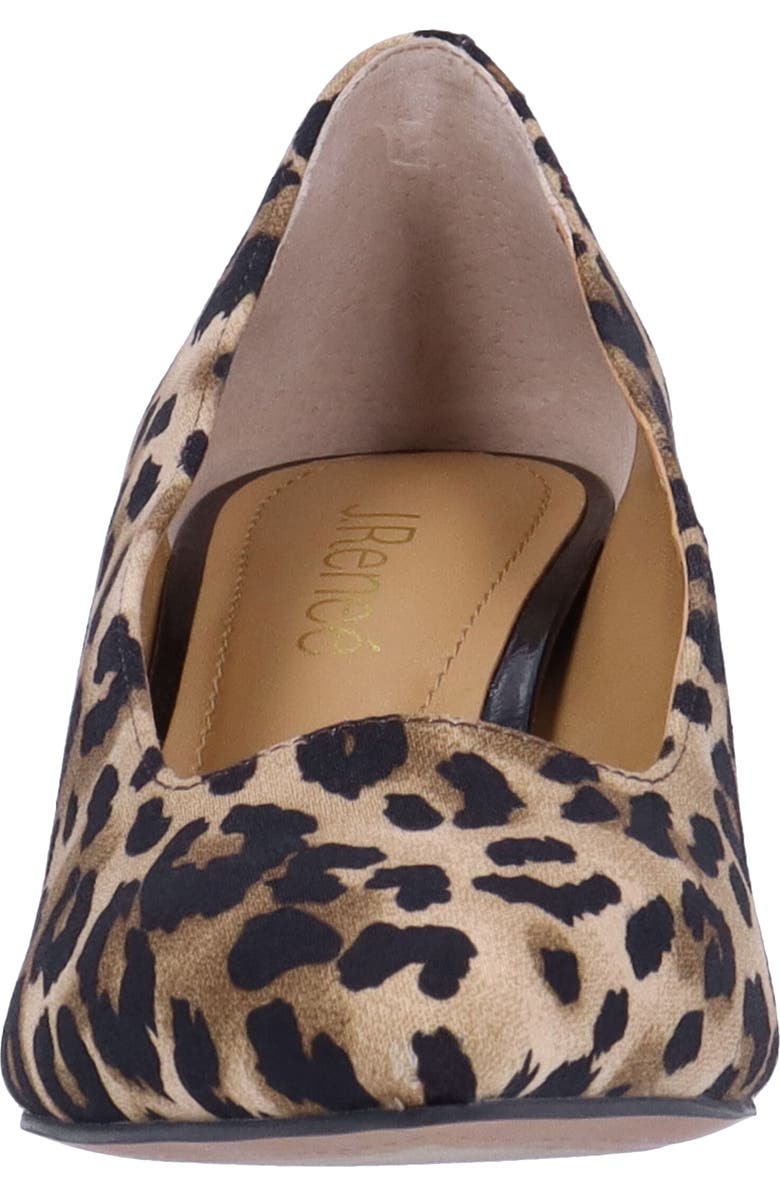 J. Reneé Anisha Pointed Toe Wedge Pump, Alternate, color, Brown/ Black